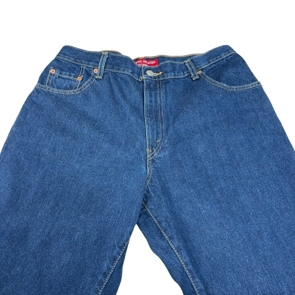 550 Relaxed Fit High Waisted Tapered Leg Women’s Jeans Size 14 Misses - Picture 8 of 11